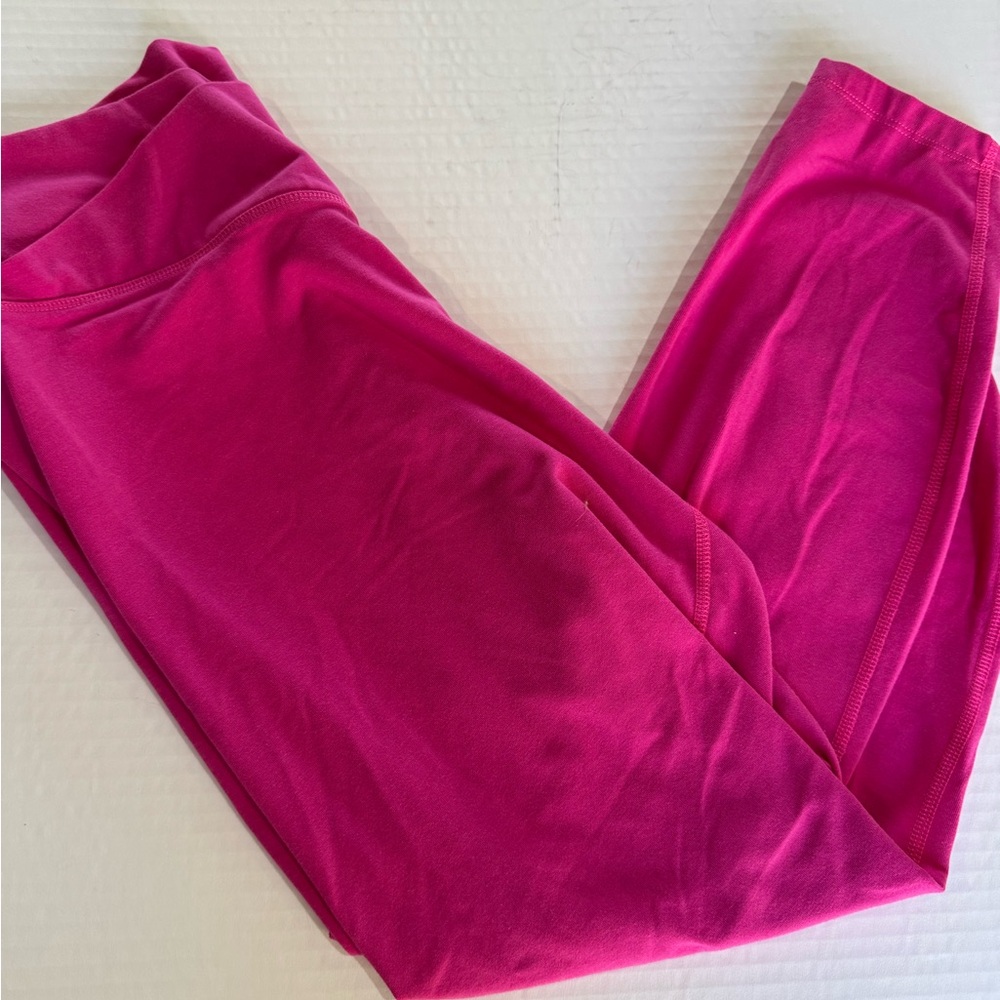Old Navy Active Magenta Leggings light land lined with fleece